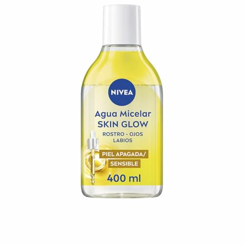 NIVEA Skin Glow Micellar Cleansing Water - Gentle Makeup Remover, 400ml