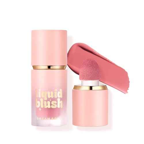 URQT Highly Pigmented Liquid Contour - Built-in Sponge Tip Sculpted Complexion Wand With Long Lasting Natural Buildable Highlighters and Bronzer (Contour+Blush+Highlighter)