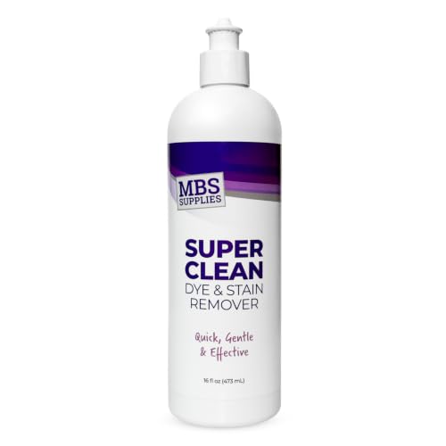 Super Clean Dye & Stain Remover – Gentle 16 oz Formula for Hair Color