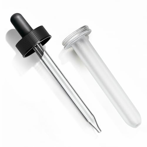 Glass Dropper for 4 oz Essential Oil Bottles - Reusable Oil Dropper Tool