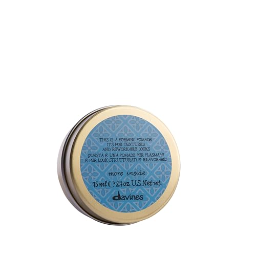 Davines This Is A Forming Pomade, Medium Hold Structure & Workability - Lightweight Formula for Short Hair Styling - Natural Shine & Memory Effect, 2.54 Fl Oz