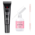 Curvlife 15g Quick Dry Nail Glue & 20ml Remover Set for Press-On Nails