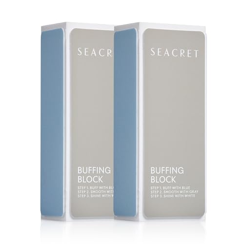 3-Way Nail Buffer Block for High-Gloss Shine - Pack of 2