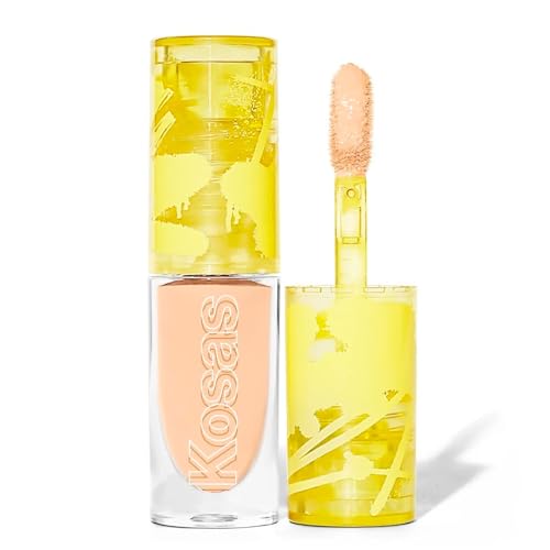 Kosas Mini Revealer Concealer for Dark Circles & Blemishes, Medium Coverage, Dewy Finish
