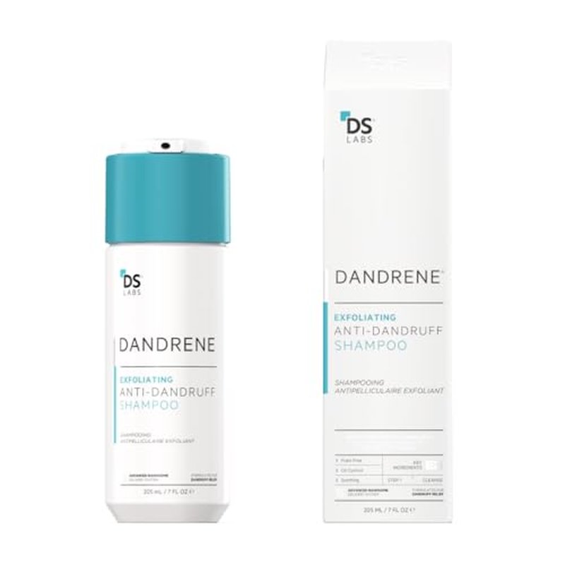 DS Labs Dandrene Dandruff Shampoo, 205mL - Exfoliating Scalp Care