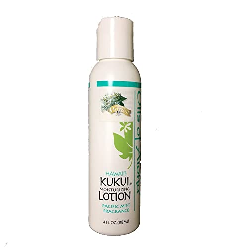 Oils of Aloha Kukui Moisturizing Lotion (Pacific Mist) - 4 Ounces