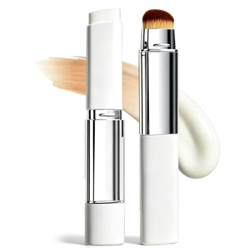 Color-Changing Foundation Stick with Brush - Full Coverage