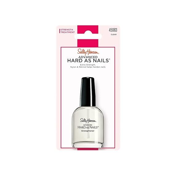 Sally Hansen Hard As Nails®, Top Coat, Nail Strengthener, Protectant