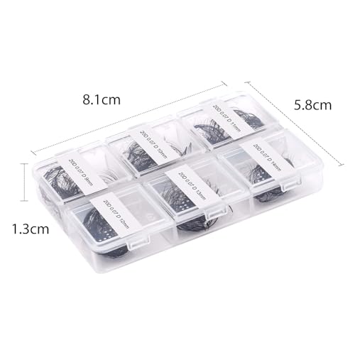 FADLASH Premade Lash Fans 300pcs 20D Eyelash Extensions