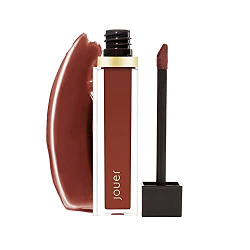 Jouer High Pigment Lip Gloss - Warm & Cool Shades - Buildable, Full Coverage Color - Healthy Ingredients - Paraben, Gluten & Cruelty Free - Vegan Friendly