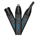 Nose Hair Trimmer for Men, 2025 Professional Painless USB Rechargeable Eyebrow Trimmer, Ear and Nose Hair Trimmer for Men Women, Facial Hair Remover with Powerful Motor, Black
