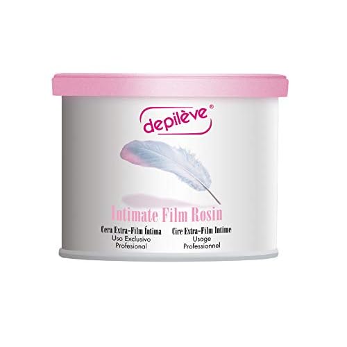 Depileve Hair Removal Wax - Intimate Extra Film Wax for Brazilian and Hollywood Wax - Moisturizing and Soothing for Delicate, Sensitive Skin - 14 oz