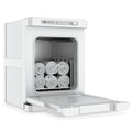 Hot Towel Warmer, 5L Towel Warmer Cabinet, Small Towel Heater with Stainless Steel Rack, Professional Towel Heating Box, Use for Spa, Beauty Salon, Barber, Massage, Gym, Home (White)