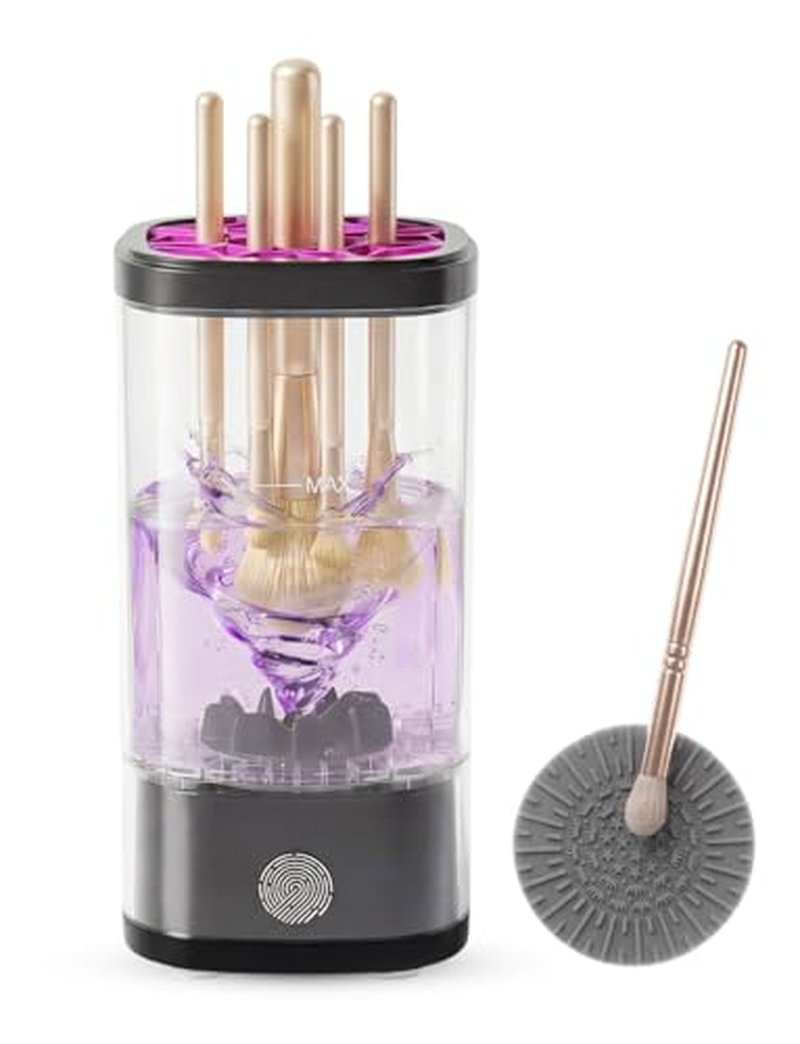 Electric Makeup Brush Cleaner - 3 in 1 Rechargeable Tool