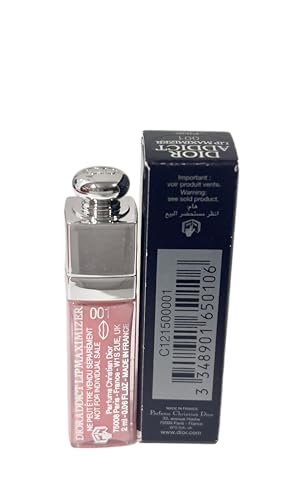 Dior Addict Lip Maximizer Plumping Lip Gloss - 001 Pink (Mini 2ml)