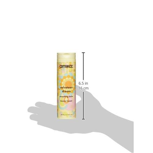 amika velveteen dream smoothing balm | tames frizzy hair, styling cream with heat protection & UV filters