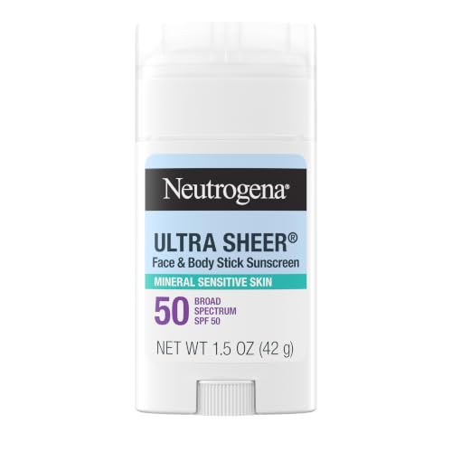 Neutrogena Ultra Sheer Mineral Sunscreen Stick SPF 50