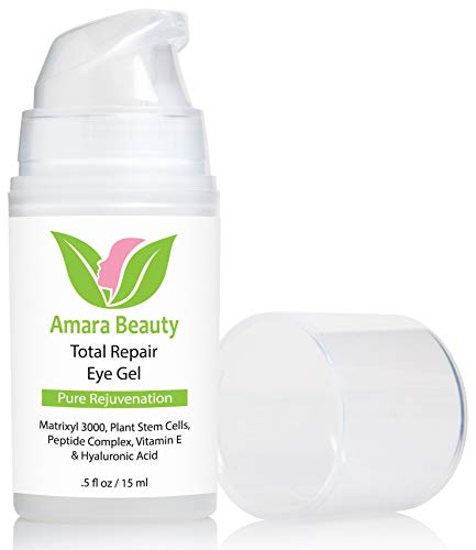 Amara Beauty Eye Cream Gel - Dark Circles, Puffiness & Wrinkles, 0.5 oz