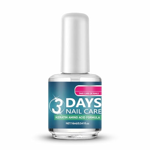 Keratin Amino Acid Nail Care for Dry, Weak Nails - 3 Days Treatment