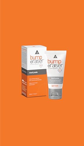 Bump eRaiser Medi Paste for Ingrown Hair & Razor Bumps - Tea Tree & Vitamin A, 1 Fl Oz