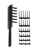 CombPal Hair Cutting Scissor Comb Set with 7 Guides