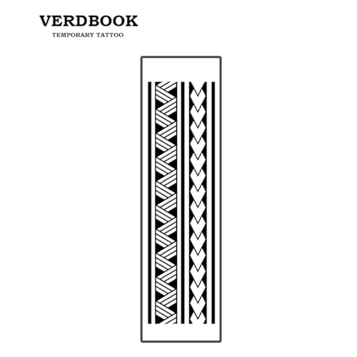 Waterproof Temporary Tattoos - 2 Sheet Kit, 7-15 Day Semi-Permanent Body Stickers