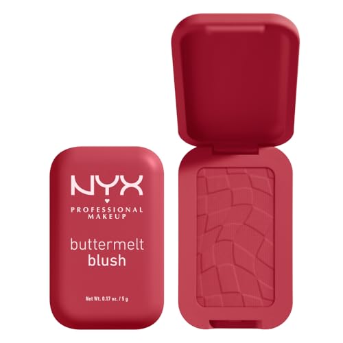 NYX Buttermelt Powder Blush - 12HR Vegan Formula