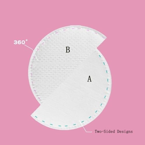 Organic Cotton Makeup Remover Pads (300 Count) - Lint Free