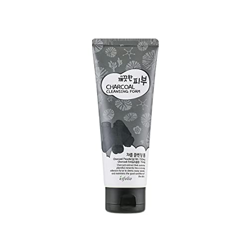 Esfolio Charcoal Cleansing Foam (5.29 oz / 150g)