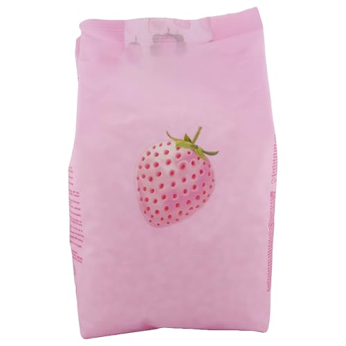 Waxness White Strawberry Thermochromic Hard Wax Beads 2.2 lb (1 kg), Rosin-Free, Low Temperature, For Sensitive Skin ? Made in Italy