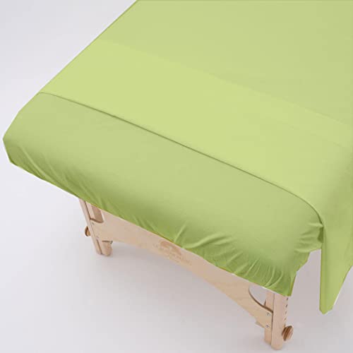 Shreem Linen 3-Piece Soft Microfiber Massage Sheet Set for Spa & Salon - Sage