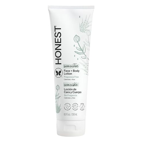Honest Company Fragrance-Free Face & Body Lotion, 8.5 oz