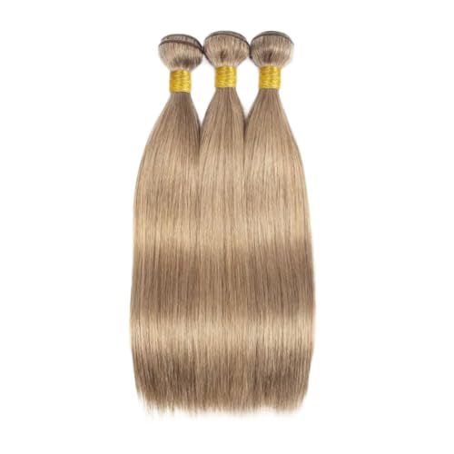 Ash Blonde Human Hair Bundles 30-34 Inch Straight #22