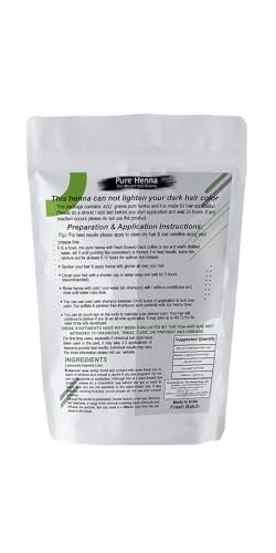 400g Pure Henna Powder Hair Dye by The Henna Guys