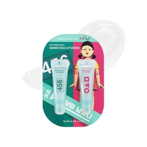 BRING GREEN X NETFLIX SQUID GAME Edition Bamboo Hyalu Lip Essence 11g*2ea Double Set