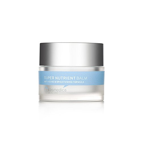Cosmedica Skincare Super Nutrient Facial Balm - Anti-Aging and Brightening Formula, 0.7 Ounce, Nutrient Rich Multi-Ingredient Moisturizer to Combat Wrinkles and Dull, Dry Skin