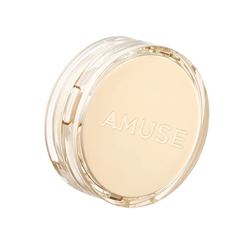 AMUSE Dew Jelly Vegan Cushion Foundation 04 TAN | dewy, glow, long-lasting, double coverage, clean beauty, lightweight, natural look, foundation for sensitive skin, hydrating cushion