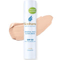 Mineral Face Sunscreen SPF 50, Tinted Aussie Zinc Oxide Sunblock with Hydrating Hyaluronic Acid, Reef Safe, Natural, Vegan, Australian Made, Great for Sensative Skin, Unscented, 100g 3.4oz