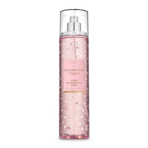 Bath and Body Works - Champagne Toast - 3 pc. Gift Set - Moisturizing Body Wash, Fine Fragrance Mist and Ultra Shea Body Cream - (2019 Edition)