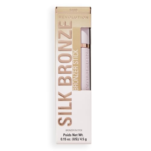 Revolution Skin Silk Bronzer Stick - Fair Sand, Cream-to-Powder