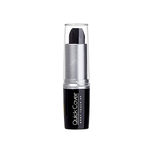 Red by Kiss Quick Cover Root Touch Up Stick - Jet Black, Water-Resistant, Long-Lasting, Easy Application, 1 Pack