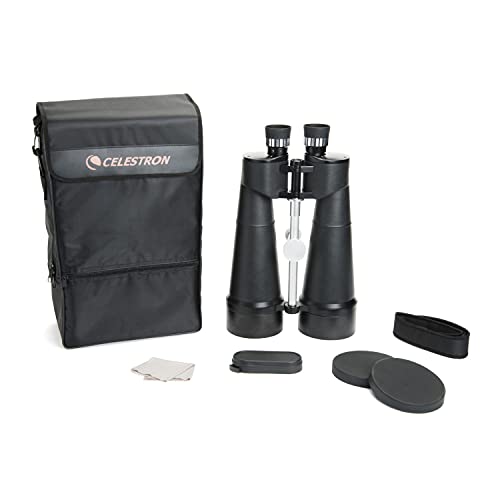 Celestron – SkyMaster 25X100 Binocular – Outdoor and Astronomy Binoculars – Powerful 25x Magnification – Giant Aperture for Long Distance Viewing – Multi-Coated Optics – Carrying Case Included