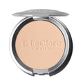 T. Leclerc Compact Pressed Powder - Super-Blendable Face Makeup Longwear Portable Matte Finish Radiant Natural Medium to Full Coverage Airbrushing Mineral Base For Pores & Imperfections (Sable)