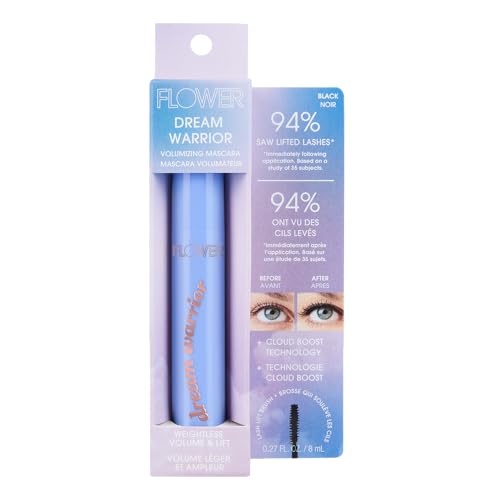 FLOWER Dream Warrior Volumizing Mascara - Lash Lifting & Lengthening