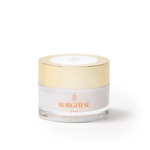Borghese ENERGIA Vitamin E Antioxidant Cr?me - Gel-Cream Anti-Aging Moisturizer for Fine Lines, Wrinkles, & Tone with Glutathione, for All Skin Types