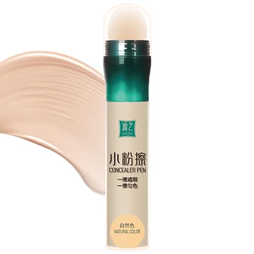 Instant Age Rewind Eraser Multi-Use Concealer Stick for Vitiligo, Scars, Dark Circles, Blemishes, and Stretch Marks ? Natural Shade, Waterproof & Long-Lasting (natural, 7g)