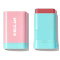 SHEGLAM Glass Glow Blush Stick Cream for Cheek and Lip, Waterproof