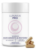 Lunakai Hair Growth Vitamins for Women - 20 Nutrient Complex, 90 Capsules