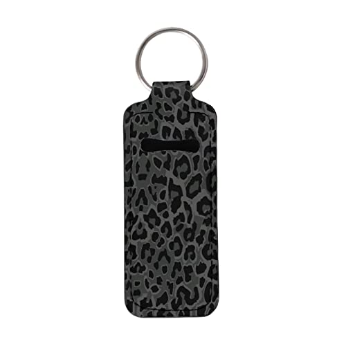 Chapstick Holder Keychain Clip-on Lip Balm Sleeve Pouch