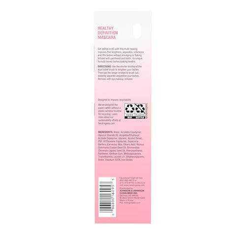 Neutrogena Healthy Definition Mascara Carbon Black 0.27oz